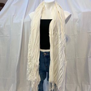 White/Cream Pashmina Scarf